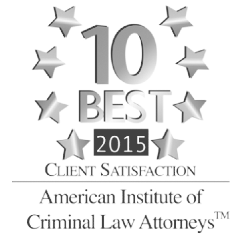 10 Best 2015 Client Satisfaction | American Institute Of Criminal Law Attorneys TM
